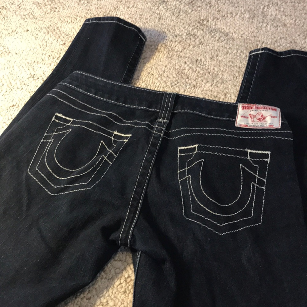 True Religion Rockstar Stella skinny jeans sz 27